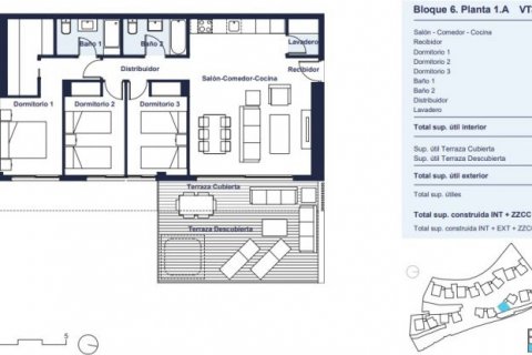 Apartamento en venta en Altea, Alicante, España 3 dormitorios, 139 m2 No. 42877 - foto 6