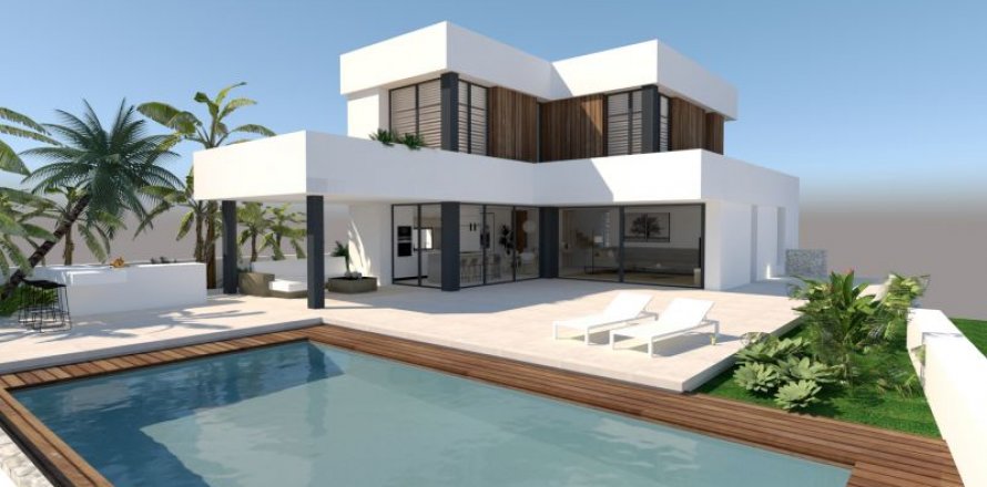 Villa en Finestrat, Alicante, España 3 dormitorios, 244 m2 No. 45420