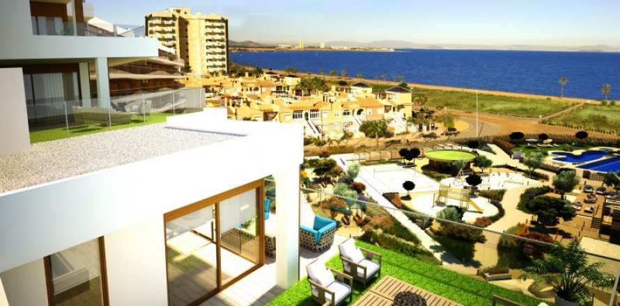 Apartamento en La Manga del Mar Menor, Murcia, España 3 dormitorios, 129 m2 No. 43004