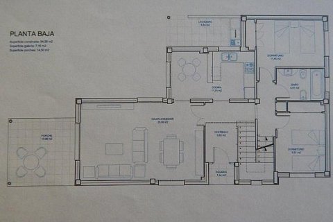 Villa en venta en Dénia, Alicante, España 3 dormitorios, 154 m2 No. 46562 - foto 2