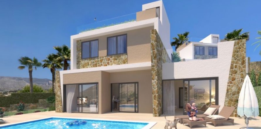 Villa en Finestrat, Alicante, España 3 dormitorios, 137 m2 No. 42694