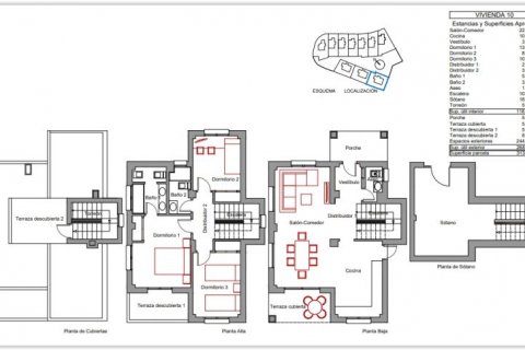 Villa en venta en Altea, Alicante, España 3 dormitorios, 269 m2 No. 43508 - foto 7