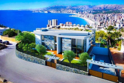 Villa en venta en Benidorm, Alicante, España 5 dormitorios, 650 m2 No. 45490 - foto 2