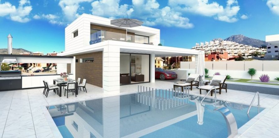 Villa en Finestrat, Alicante, España 5 dormitorios, 208 m2 No. 44323