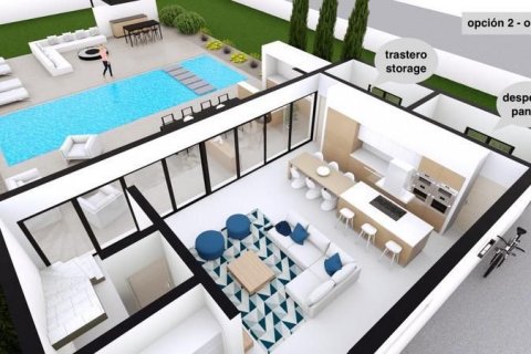 Villa en venta en Benidorm, Alicante, España 3 dormitorios, 218 m2 No. 42074 - foto 10