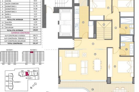 Ático en venta Alicante, España 3 dormitorios, 231 m2 No. 44715 - foto 10