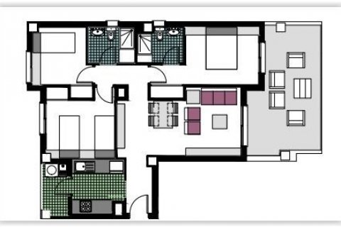 Apartamento en venta en Pilar de la Horadada, Alicante, España 3 dormitorios, 102 m2 No. 45813 - foto 10