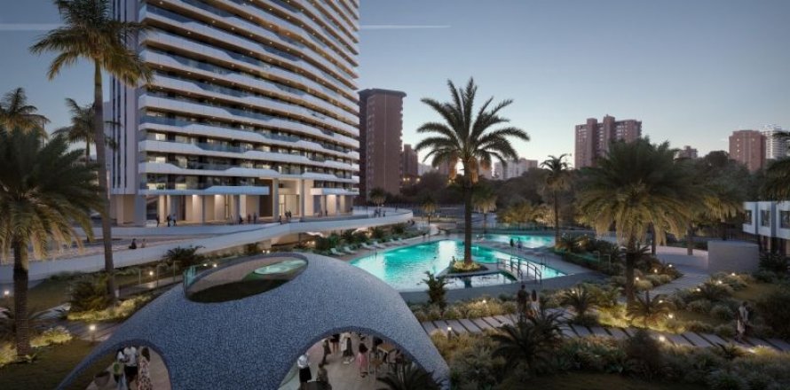 Apartamento en Benidorm, Alicante, España 3 dormitorios, 129 m2 No. 43989