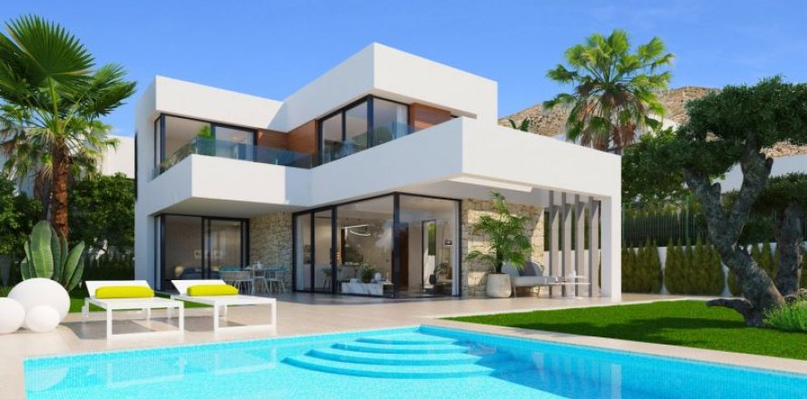Villa en Finestrat, Alicante, España 3 dormitorios, 200 m2 No. 42933