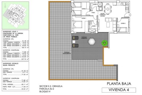 Apartamento en venta en Villamartin, Alicante, España 3 dormitorios, 208 m2 No. 43456 - foto 10