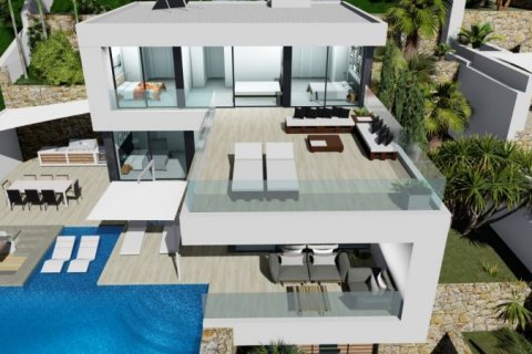 Villa en venta en Calpe, Alicante, España 4 dormitorios, 427 m2 No. 42542 - foto 6