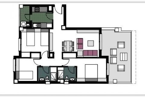 Apartamento en venta en Pilar de la Horadada, Alicante, España 3 dormitorios, 102 m2 No. 45782 - foto 10