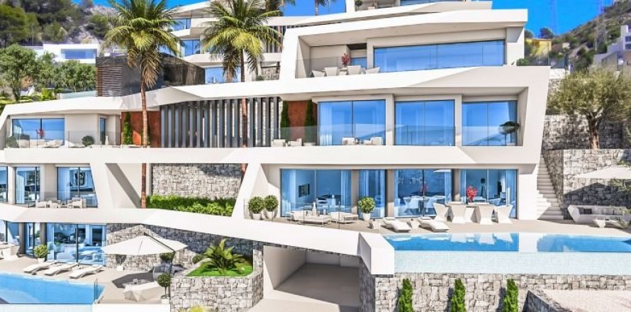 Villa en Altea, Alicante, España 4 dormitorios, 580 m2 No. 43583