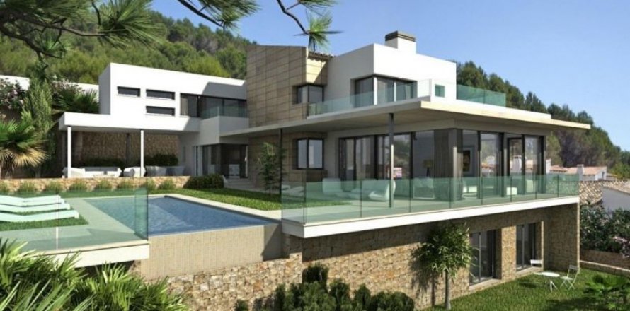 Villa en Jávea, Alicante, España 4 dormitorios, 451 m2 No. 44570