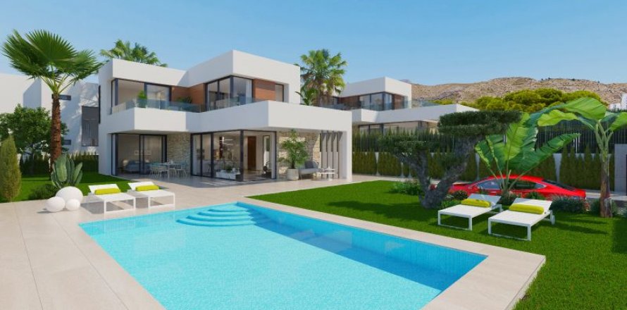 Villa en Finestrat, Alicante, España 3 dormitorios, 318 m2 No. 42944