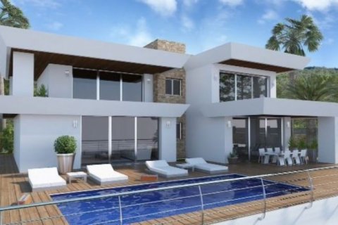 Villa en venta en Moraira, Alicante, España 4 dormitorios, 283 m2 No. 43846 - foto 1