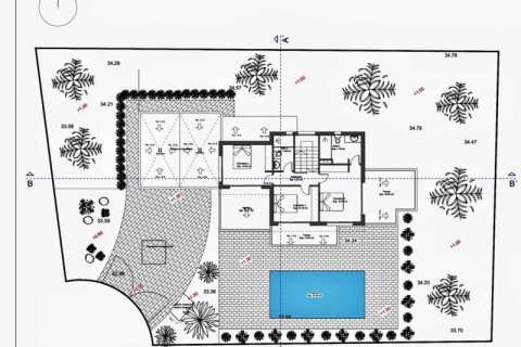 Villa en venta en Calpe, Alicante, España 4 dormitorios, 252 m2 No. 43548 - foto 9