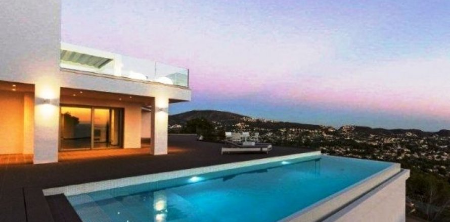 Villa en Moraira, Alicante, España 4 dormitorios, 400 m2 No. 44005