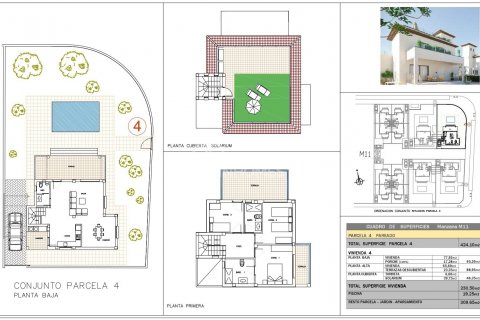 Villa en venta en Elche, Alicante, España 3 dormitorios, 215 m2 No. 48978 - foto 4