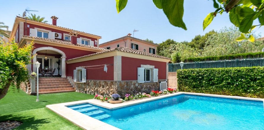 Villa en Palma de Mallorca, Mallorca, España 5 dormitorios, 324 m2 No. 49215