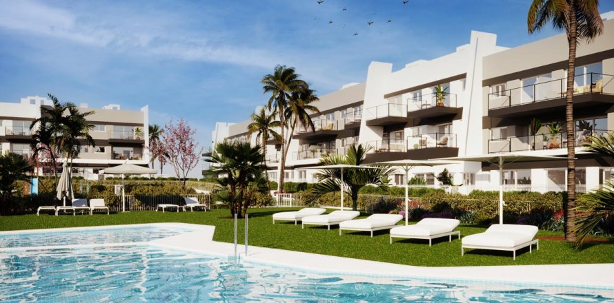 Apartamento en Gran Alacant, Alicante, España 2 dormitorios, 73 m2 No. 48141