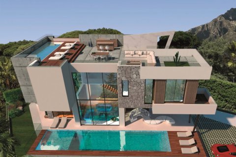 Villa en venta en Marbella Golden Mile, Málaga, España 5 dormitorios, 470 m2 No. 53467 - foto 10