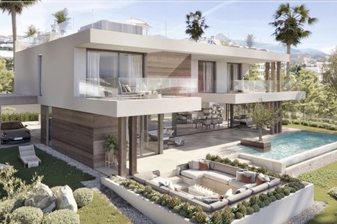 Villa en venta en Marbella Golden Mile, Málaga, España 4 dormitorios, 273 m2 No. 55429 - foto 1