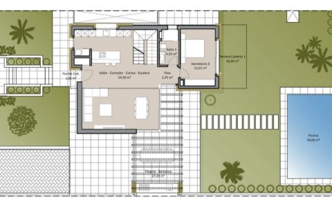 Villa en venta en Finestrat, Alicante, España 3 dormitorios, 249 m2 No. 55598 - foto 11
