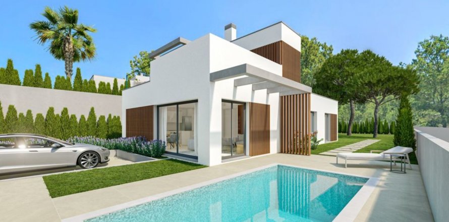 Villa en Finestrat, Alicante, España 3 dormitorios, 230 m2 No. 55599