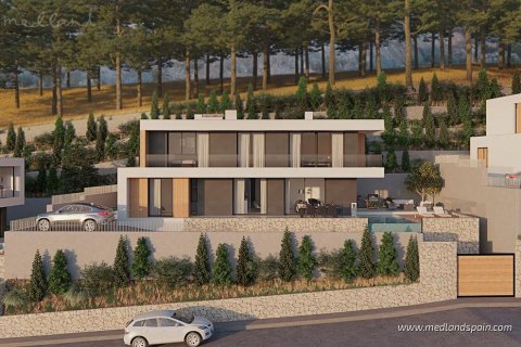 Villa en venta en Polop, Alicante, España 4 dormitorios, 272 m2 No. 57314 - foto 1