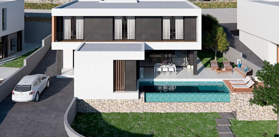 Villa en Polop, Alicante, España 4 dormitorios, 257 m2 No. 57317