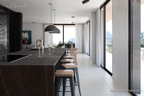 Villa en venta en Polop, Alicante, España 4 dormitorios, 265 m2 No. 57318 - foto 4