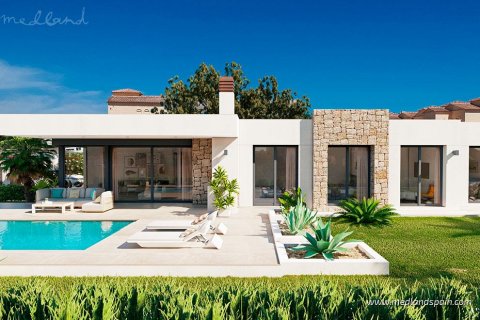 Villa en venta en Calpe, Alicante, España 4 dormitorios, 189 m2 No. 57637 - foto 1