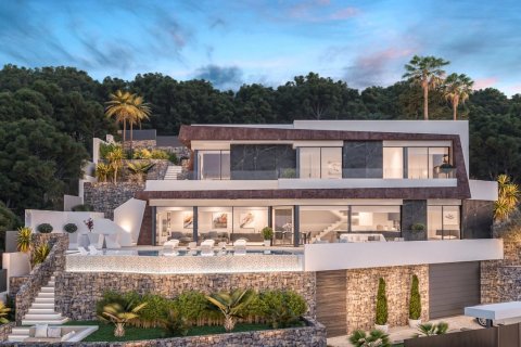 Villa en venta en Calpe, Alicante, España 4 dormitorios, 350 m2 No. 58735 - foto 3