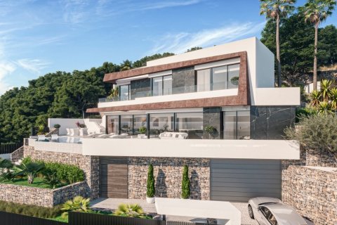 Villa en venta en Calpe, Alicante, España 4 dormitorios, 350 m2 No. 58735 - foto 4