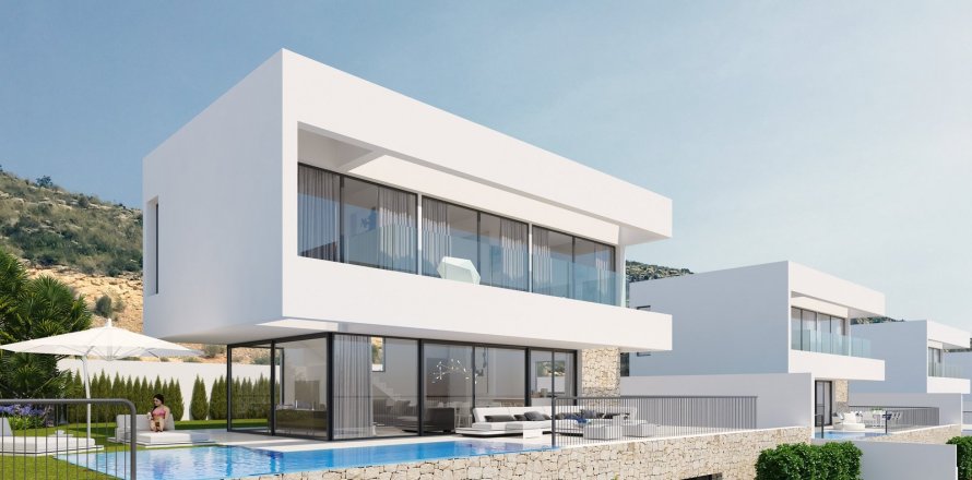 Villa en Benidorm, Alicante, España 4 dormitorios, 260 m2 No. 58180