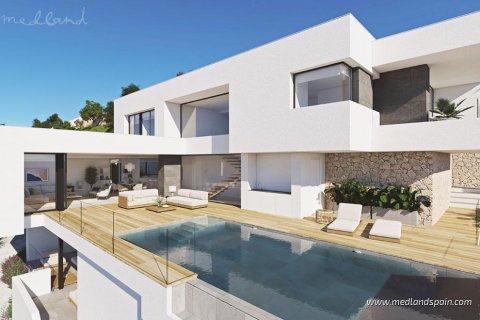 Villa en venta en Cumbre Del Sol, Alicante, España 3 dormitorios, 469 m2 No. 57834 - foto 8