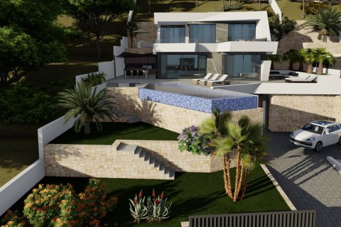 Villa en venta en Calpe, Alicante, España 4 dormitorios, 489 m2 No. 59338 - foto 4