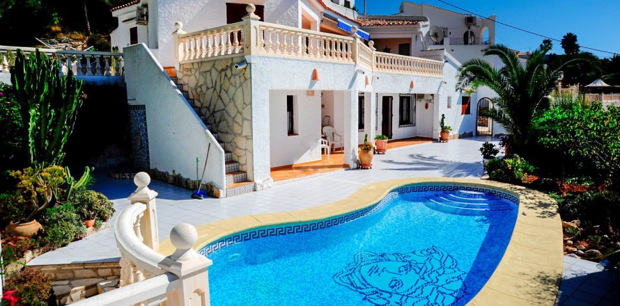 Villa en Benissa, Alicante, España 4 dormitorios, 236 m2 No. 58444