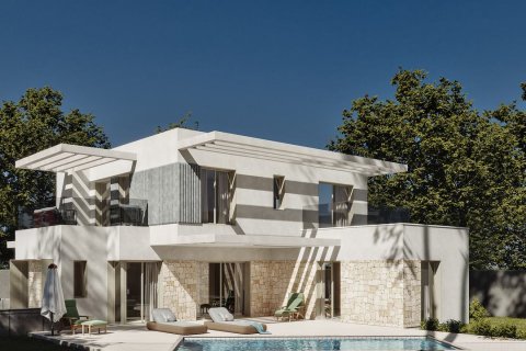 Villa en venta en Benidorm, Alicante, España 3 dormitorios, 262 m2 No. 59368 - foto 1