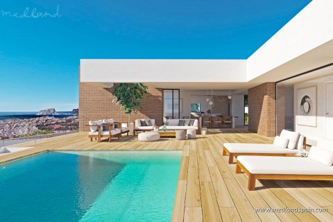 Villa en venta en Cumbre Del Sol, Alicante, España 3 dormitorios, 615 m2 No. 57745 - foto 1