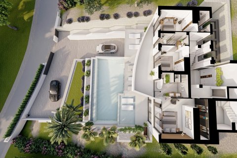 Villa en venta en Altea, Alicante, España 4 dormitorios, 501 m2 No. 60567 - foto 9