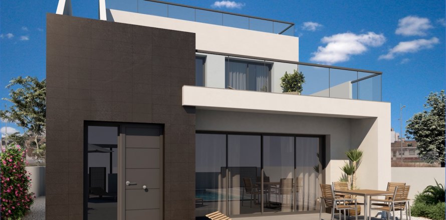 Huvila Pilar de la Horadada, Alicante, Espanja 3 makuuhuonetta, 127 m2 No. 19329