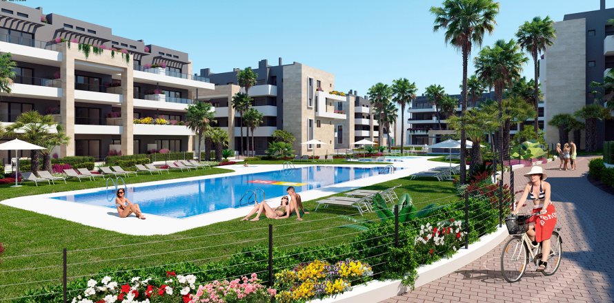 Huoneisto Playa Flamenca II, Alicante, Espanja 2 makuuhuonetta, 92 m2 No. 19249