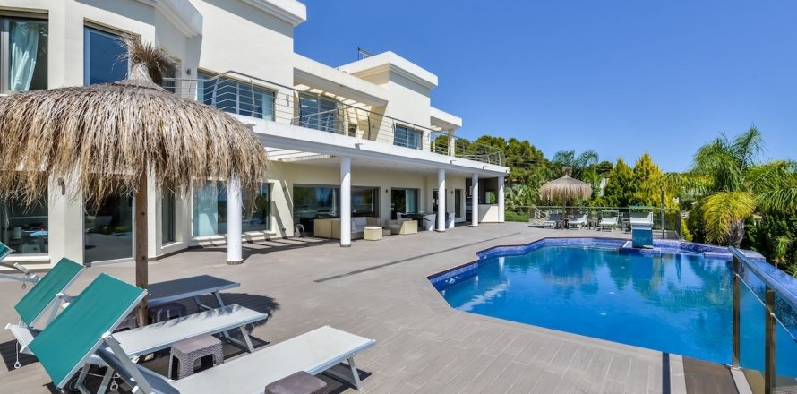 Huvila Benissa, Alicante, Espanja 6 makuuhuonetta, 587 m2 No. 24837