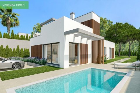 Huvila myytävänä Finestrat, Alicante, Espanja, 3 makuuhuonetta, 150 m2 No. 35848 - kuva 1