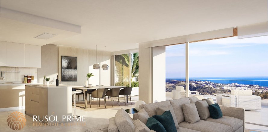 Kattohuoneisto Mijas, Malaga, Espanja 2 makuuhuonetta, 67 m2 No. 38553