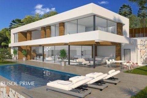 Huvila myytävänä Moraira, Alicante, Espanja, 4 makuuhuonetta, 334 m2 No. 39389 - kuva 4