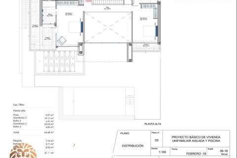 Huvila myytävänä Calpe, Alicante, Espanja, 4 makuuhuonetta, 540 m2 No. 39442 - kuva 2