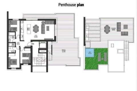 Kattohuoneisto myytävänä Punta Prima, Alicante, Espanja, 3 makuuhuonetta, 205 m2 No. 42010 - kuva 10